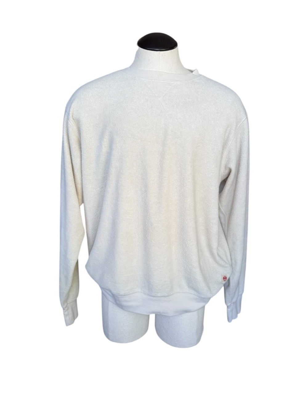 Iron & Resin Libertad Men's Terry Cream Crewneck Sweatshirt XXL USA Made